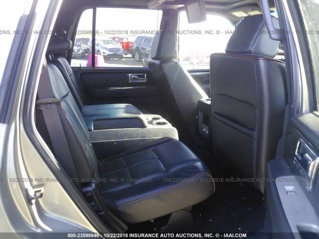 5LMFU28538LJ20419 - 2008 LINCOLN NAVIGATOR Szary zdjęcie 8