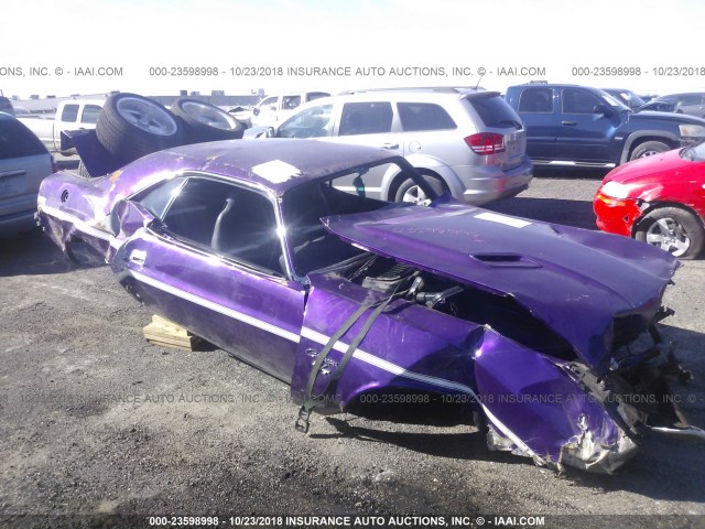 JH2362B122693 - 1972 DODGE CHALLENGER PURPLE photo 1