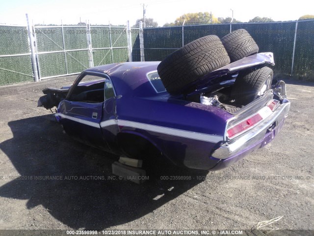 JH2362B122693 - 1972 DODGE CHALLENGER PURPLE photo 3