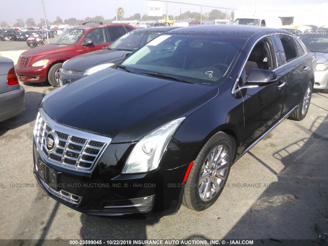 2GEXG6U39D9600035 - 2013 CADILLAC XTS LIMOUSINE BLACK photo 2