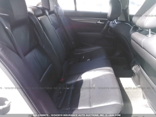 19UUA8F55DA010539 - 2013 ACURA TL TECH WHITE photo 8