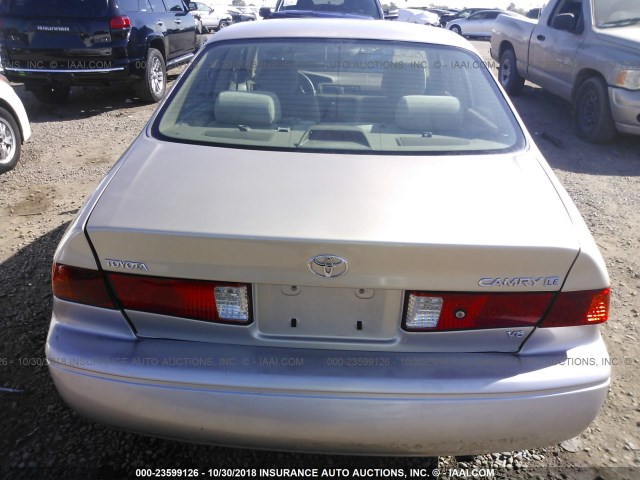 JT2BF28K1Y0284560 - 2000 TOYOTA CAMRY LE/XLE 棕色 照片 6