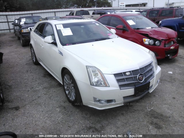 1G6DP8EV1A0118370 - 2010 CADILLAC CTS PREMIUM COLLECTION WHITE photo 1