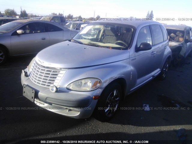 3C4FY48B12T378172 - 2002 CHRYSLER PT CRUISER CLASSIC SILVER photo 2