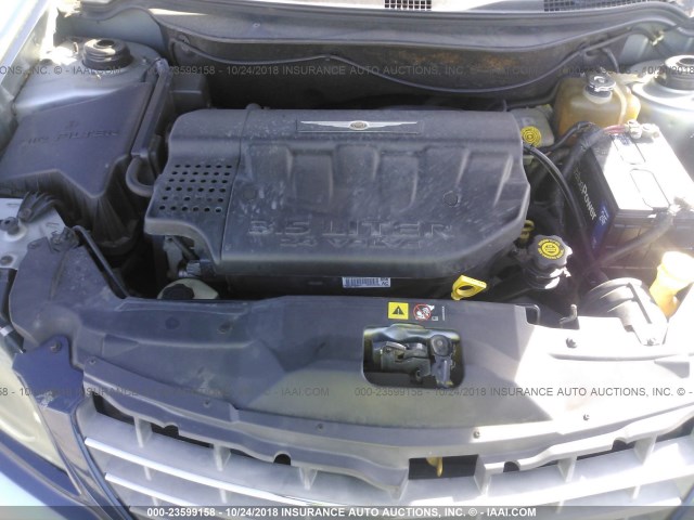 2C8GM68484R638956 - 2004 CHRYSLER PACIFICA 浅蓝色 照片 10