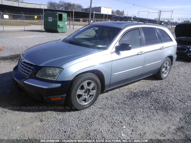 2C8GM68484R638956 - 2004 CHRYSLER PACIFICA 浅蓝色 照片 2
