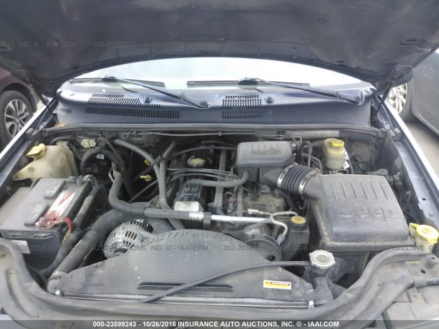 1J4GW48S94C276606 - 2004 JEEP GRAND CHEROKEE LAREDO/COLUMBIA/FREEDOM 蓝色 照片 10