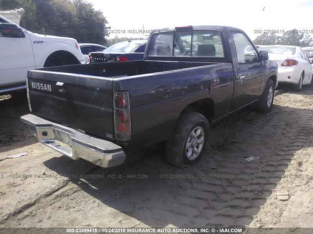 1N6SD11S9VC330550 - 1997 NISSAN TRUCK XE GRAY photo 4