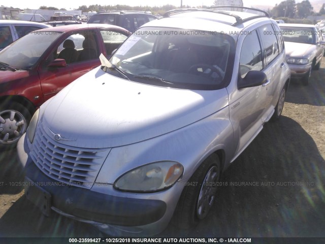 3C4FY48B92T250343 - 2002 CHRYSLER PT CRUISER CLASSIC SILVER photo 2