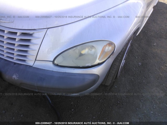 3C4FY48B92T250343 - 2002 CHRYSLER PT CRUISER CLASSIC SILVER photo 6