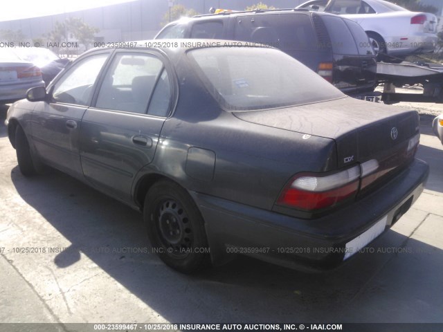 1NXBB02EXTZ474798 - 1996 TOYOTA COROLLA DX GREEN photo 3