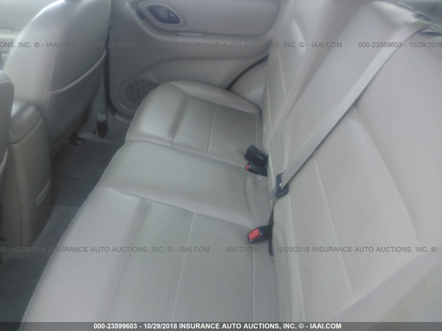 1FMCU04187KA50823 - 2007 FORD ESCAPE LIMITED RED photo 8