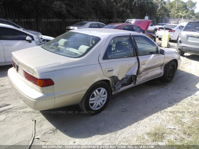 4T1BG22K21U057918 - 2001 TOYOTA CAMRY CE/LE/XLE 金色 照片 6