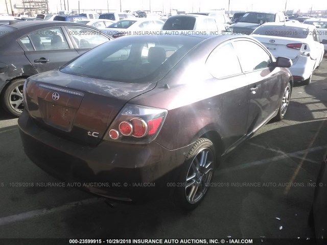 JTKDE167280238255 - 2008 TOYOTA SCION TC 紫色 照片 4