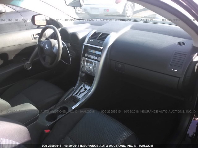 JTKDE167280238255 - 2008 TOYOTA SCION TC 紫色 照片 5