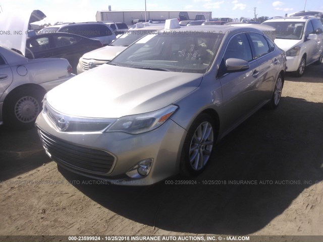 4T1BK1EB9DU028392 - 2013 TOYOTA AVALON PREMIUM/TOURING/LIMITED SILVER photo 2