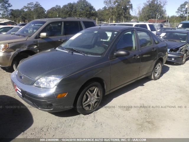 1FAFP34N95W242308 - 2005 FORD FOCUS ZX4 灰色 照片 2