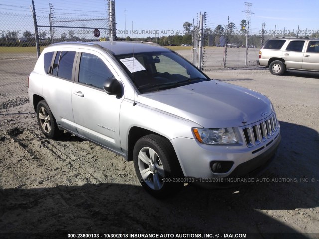 1J4NT1FB0BD260142 - 2011 JEEP COMPASS SPORT SILVER photo 1