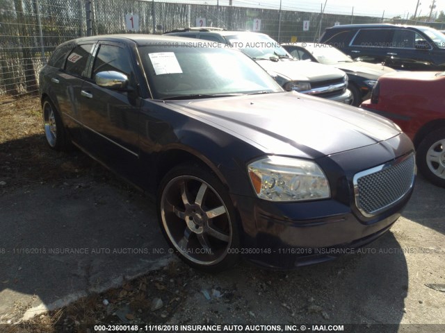 2D4FV47T17H673813 - 2007 DODGE MAGNUM SE PURPLE photo 1