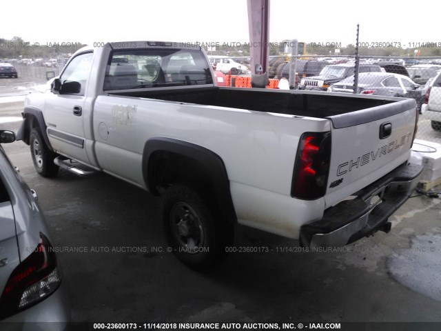 1GCHC24UX4E348741 - 2004 CHEVROLET SILVERADO C2500 HEAVY DUTY WHITE photo 3