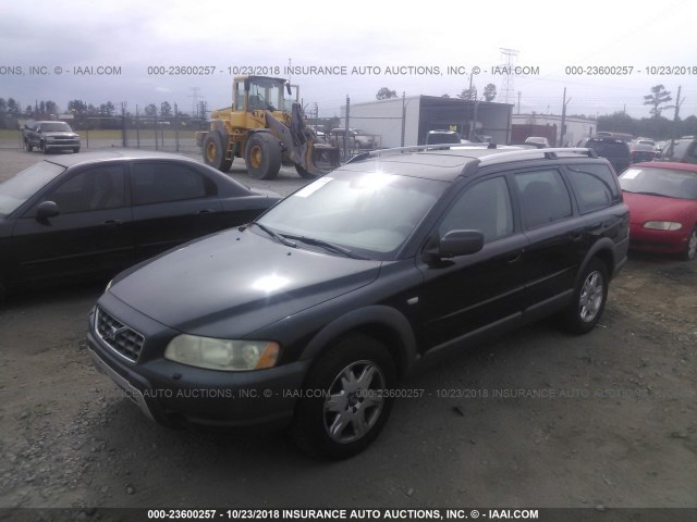 YV4SZ592261241123 - 2006 VOLVO XC70 BLACK photo 2