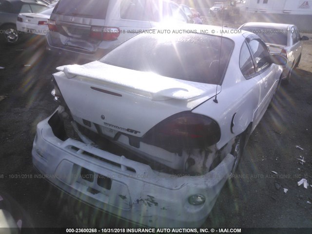 1G2NW12E43C179198 - 2003 PONTIAC GRAND AM GT WHITE photo 4