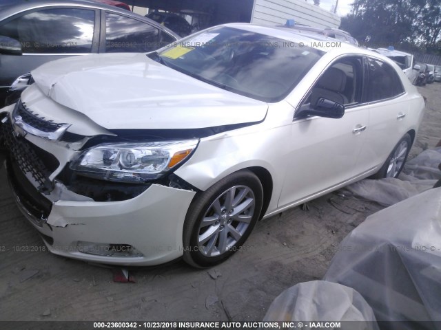 1G11J5SXXEF215472 - 2014 CHEVROLET MALIBU LTZ 白色 照片 2