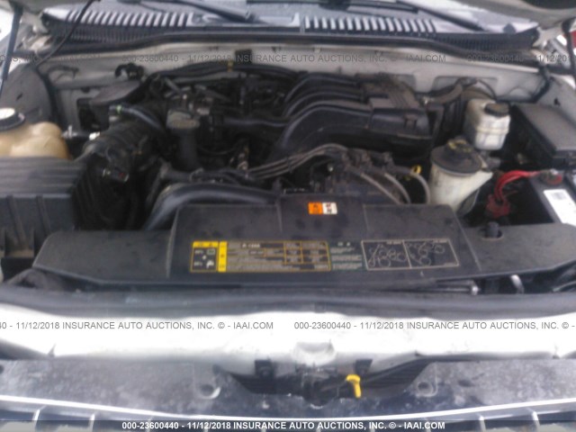 1FMZU63K15UB42719 - 2005 FORD EXPLORER XLT/XLT SPORT/NBX 白色 照片 10