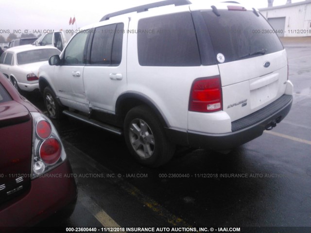 1FMZU63K15UB42719 - 2005 FORD EXPLORER XLT/XLT SPORT/NBX 白色 照片 3