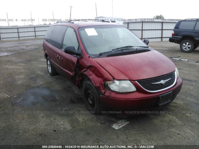 2C4GP74L52R646828 - 2002 CHRYSLER TOWN & COUNTRY EX RED photo 1