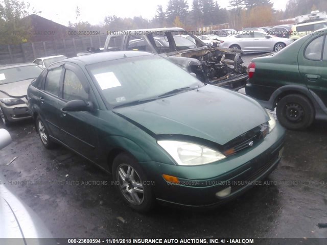 1FAFP34361W377593 - 2001 FORD FOCUS SE/SE SPORT GREEN photo 1