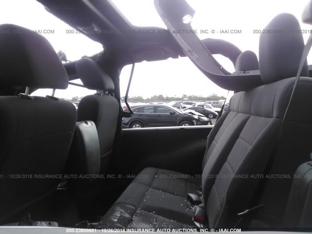 1C4AJWAG0CL191759 - 2012 JEEP WRANGLER SPORT თეთრი ფოტო 8