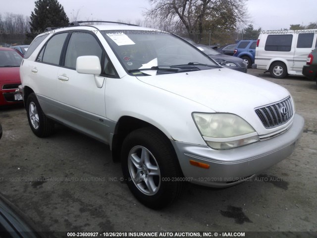 JTJGF10UX10093209 - 2001 LEXUS RX 300 WHITE photo 1