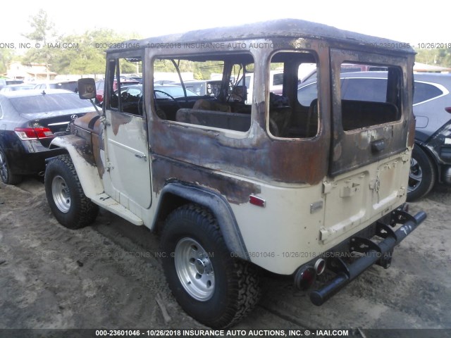 FJ4099485 - 1971 TOYOTA LAND CRUISER  TAN photo 3