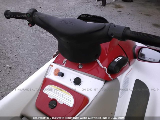 KAWA20443H102 - 2002 KAWASAKI JET SKI 900STX  RED photo 5