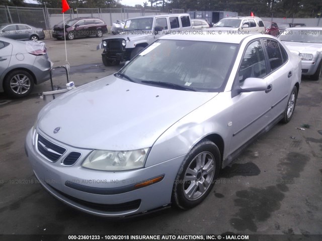 YS3FB49S951012447 - 2005 SAAB 9-3 LINEAR GRAY photo 2