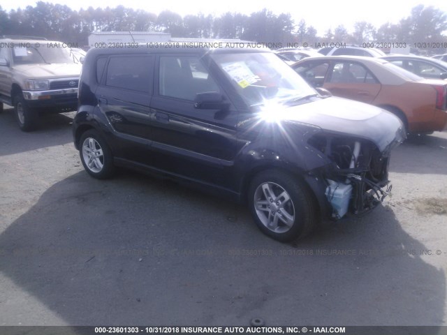 KNDJT2A29A7186458 - 2010 KIA SOUL +/!/SPORT BLACK photo 1