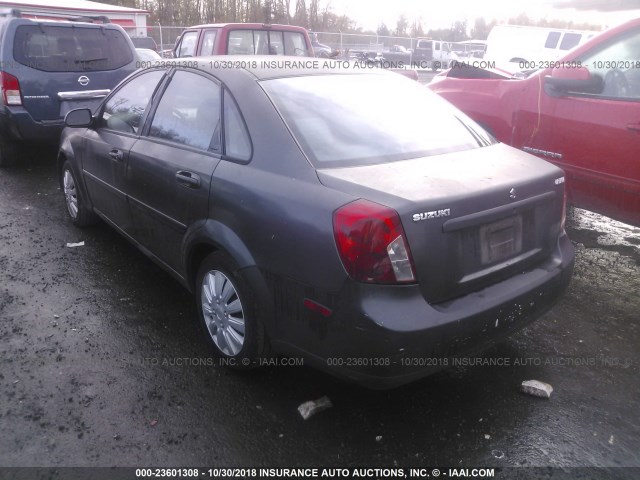 KL5JD56Z86K460537 - 2006 SUZUKI FORENZA 灰色 照片 3