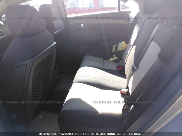 1G1ZH57B38F261306 - 2008 CHEVROLET MALIBU 1LT BROWN photo 8