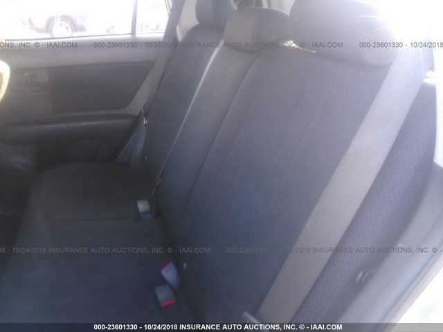 JTLKE50E181046417 - 2008 TOYOTA SCION XB Gümüş foto 8