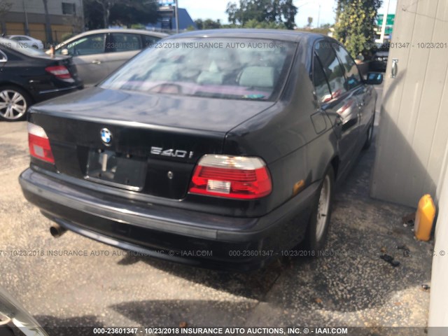 WBADN634X3GN88521 - 2003 BMW 540 I AUTOMATIC BLACK photo 4