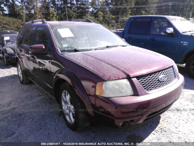 1FMZK06145GA68815 - 2005 FORD FREESTYLE LIMITED MAROON photo 1