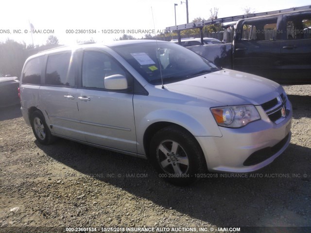 2D4RN3DG5BR755903 - 2011 DODGE GRAND CARAVAN MAINSTREET SILVER photo 1