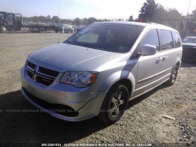 2D4RN3DG5BR755903 - 2011 DODGE GRAND CARAVAN MAINSTREET SILVER photo 2