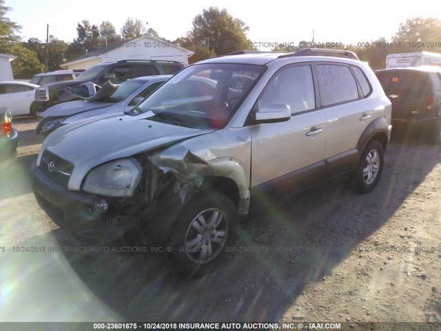 KM8JN12D67U631104 - 2007 HYUNDAI TUCSON SE/LIMITED GOLD photo 2