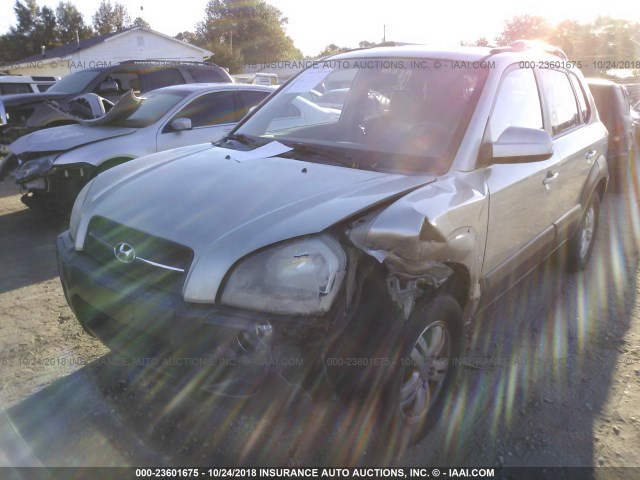 KM8JN12D67U631104 - 2007 HYUNDAI TUCSON SE/LIMITED GOLD photo 6