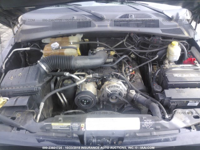 1J4GK38K56W115628 - 2006 JEEP LIBERTY RENEGADE BLACK photo 10