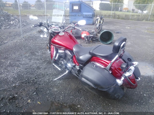 JYAVP25E69A008978 - 2009 YAMAHA XVS1300 CT RED photo 3