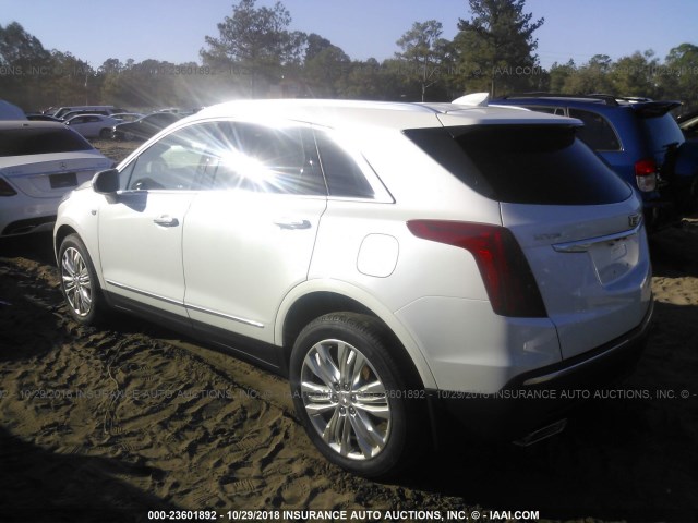 1GYKNERS0JZ147941 - 2018 CADILLAC XT5 PREMIUM LUXURY WHITE photo 3