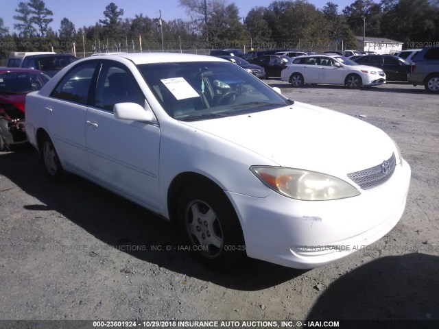 4T1BF32K12U503549 - 2002 TOYOTA CAMRY LE/XLE/SE 白色 照片 1